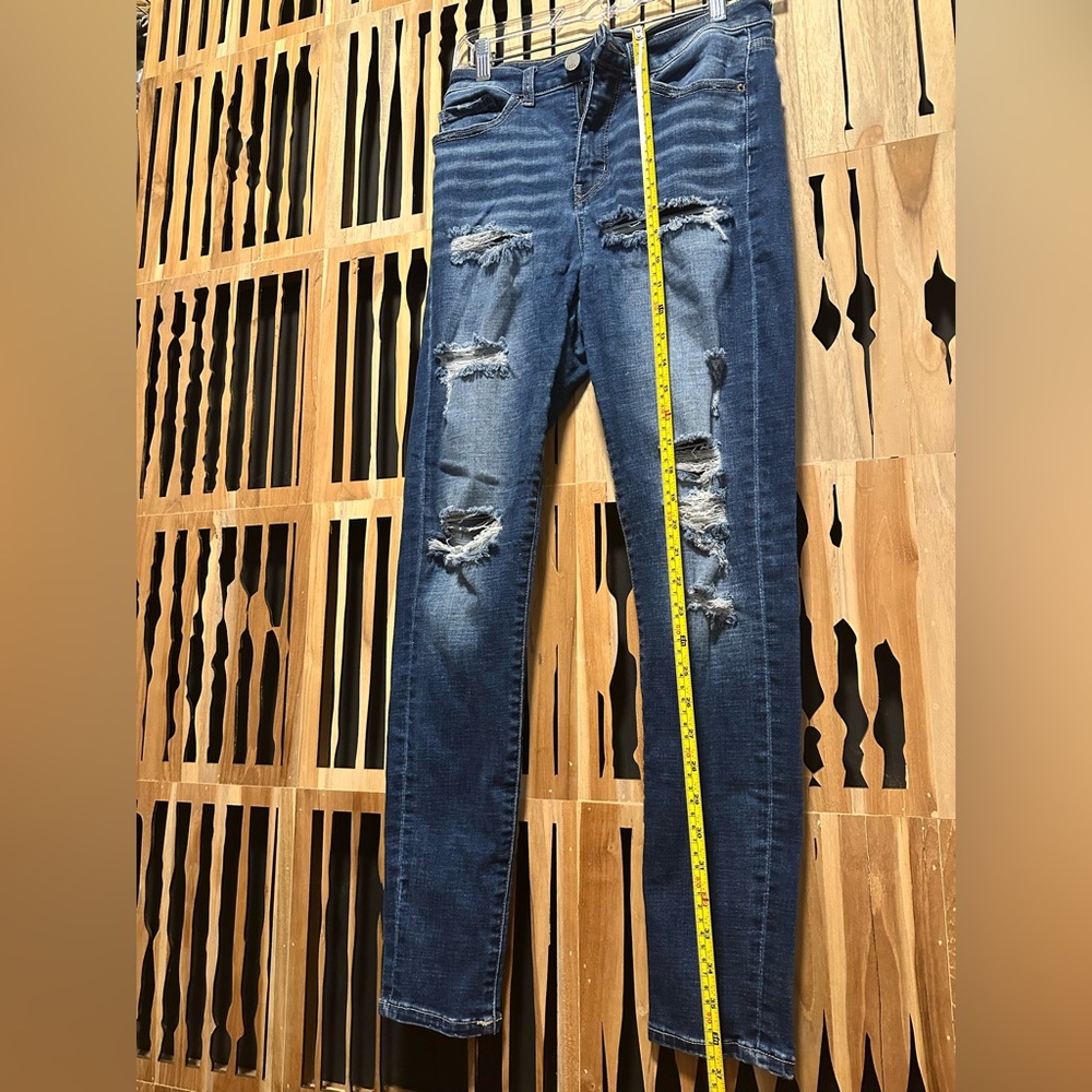 BKE Billie High-Rise Slim Ankle Skinny Jeans - Blue